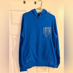 AMIRI Vibrant Blue Men's Hoodie